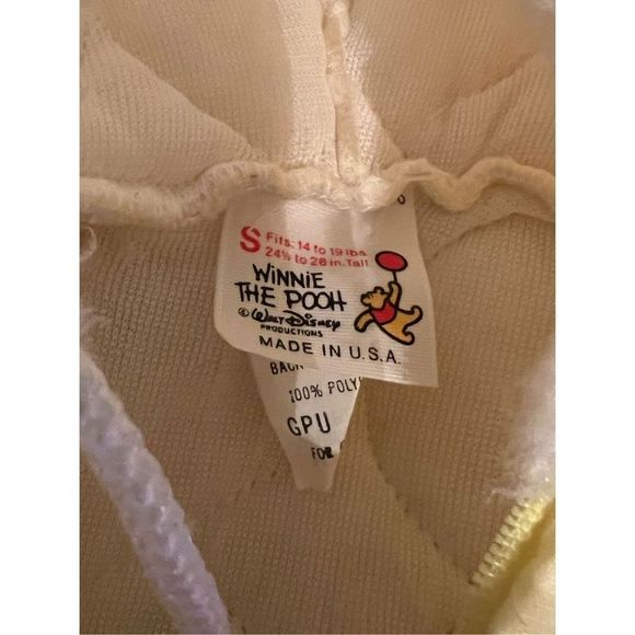 Vintage Winnie The Pooh Pastel Bunting Size Small - Picture 3 of 3